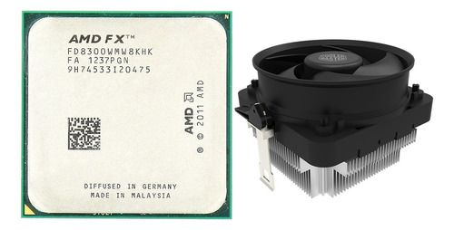 Imagem 1 de 4 de Processador Amd Fx 8300 Socket Am3+ + Cpu Cooler Master A50