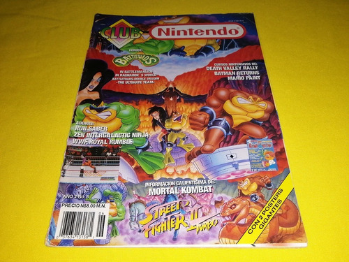 Revista Club Nintendo Battletoads Año 2 #6