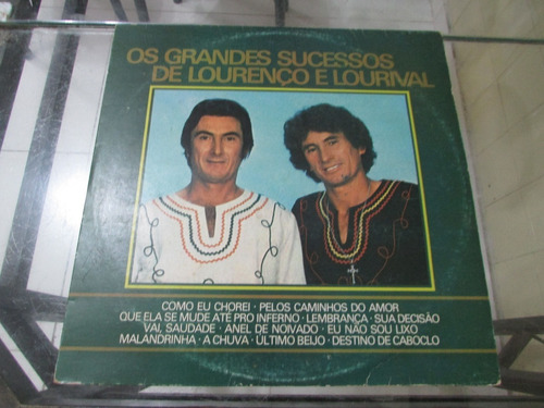 Vinil / Lp - Os Grandes Sucessos De Lourenço E Lourival