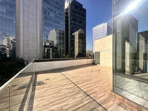 Renta Oficina De 170m2 En Obra Negra Más 50m2 De Una Amplia Terraza Privada En L , Ubicada En El 3er Piso, Cuenta Con 3 Bajadas Para Baños Interiores, Aire Acondicionado 4 Lugares De Estacionamiento