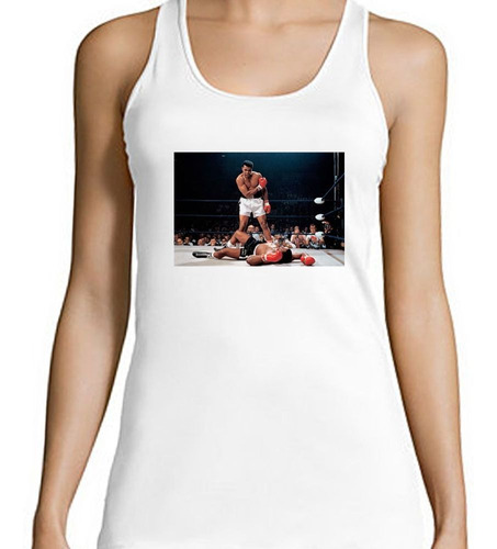 Musculosa Muhammad Ali Boxeo Pelea Knock Out