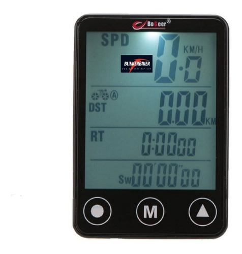 Velocímetro Odómetro Digital Para Bicicleta.