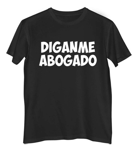 Remera Niño Color  Diganme Abogado Profresiones