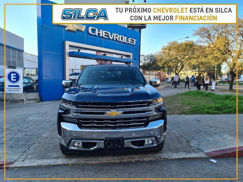 Imagen 5 de 15 de Chevrolet Silverado Ltz 3.0 Turbo Diesel 2021 Azul 0km