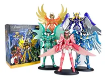 Comprar 5 Figuras Caballeros Del Zodiaco Saint Seiya Armadura Divina