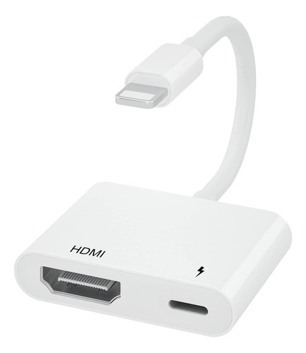 Feinodi Adaptador Hdmi Para iPhone Tv (sin Necesidad 1080p