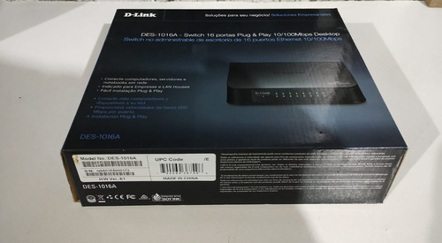 Switch D-link 16 Puertos 