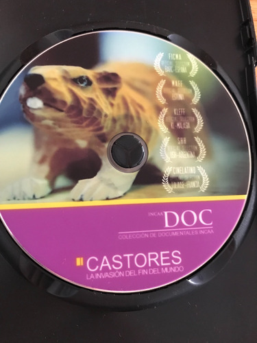 Imagen 4 de 4 de Dvd Castores. La Invasion Del Fin Del Mundo. Documental