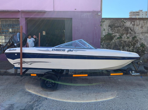 Imagen 5 de 11 de Vendo Lancha Inside 480 2021 Okm Con Mercury 40 Hp 4t