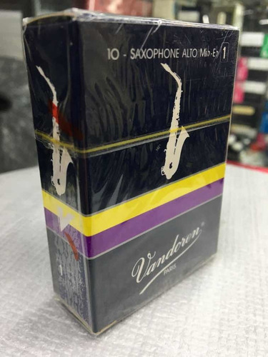 Palheta Vandoren Sax Alto Mib-eb N° 1 C/ 10 Unidades