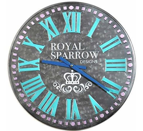 Reloj De Pared Grande De 16 Pulgadas, Exclusivo Reloj D...