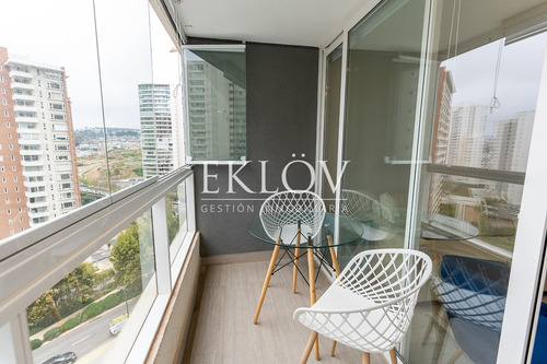 Depto Semi Nuevo En Costa De Montemar, 2d/1b, Vista Al Mar