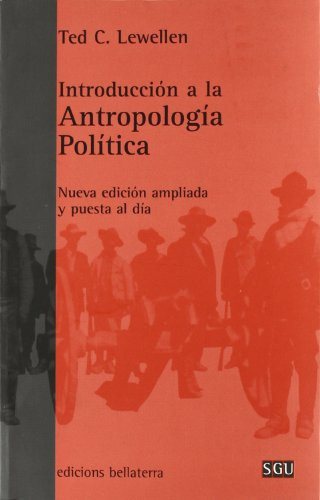 Libro Introduccion A La Antropologia Politica 3§ E De Lewell
