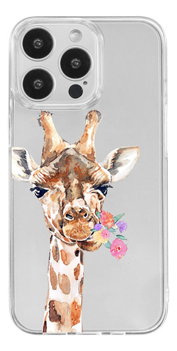 Capa Chique Para iPhone 13 Pro - Flor De Girafa