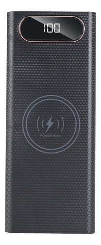 Power Bank Diy Shell Case Cargador De Batería Con Iluminació