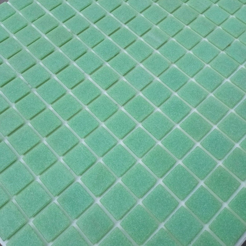 Imagen 7 de 10 de Venecitas Biseladas Color Verde 2x2 Para Piletas