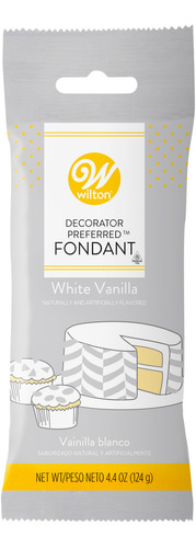 Decorator Preferred Fondant Blanco, 4.4 Oz. Wilton