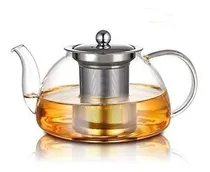 Comprar Tetera Vidrio Templado C\u002Ffiltro Acero Inox 600ml