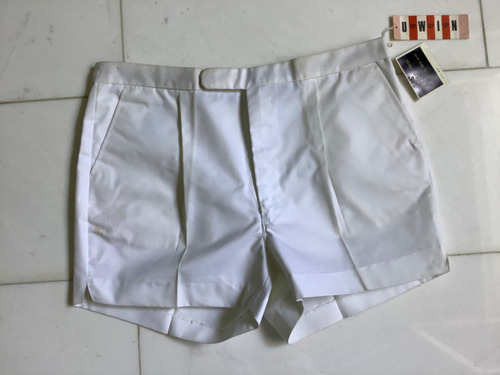 Pescador Bermuda Short Importado, Bermuda, Blanco, Talla 40