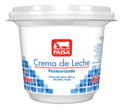 Crema De Leche Paisa (500g) (caja De 8 Unids)