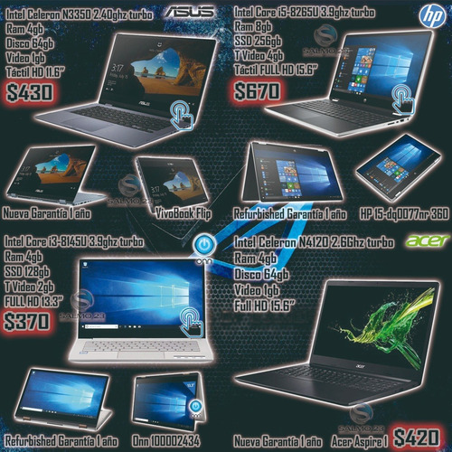 Imagen 9 de 9 de Laptop Epik Dell Lenovo Hp Dual Core I3 I5 I7 4gb 12gb