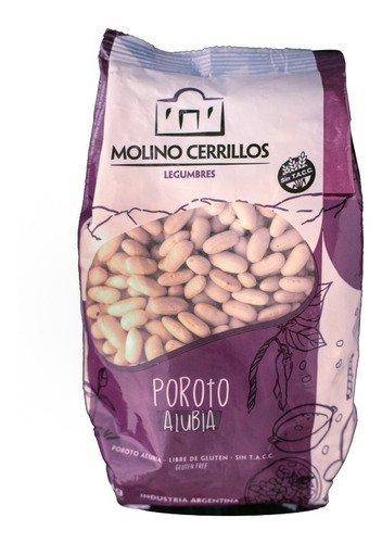 Porotos Alubia Blancos Molino Cerrillos Premium Paquete 500g