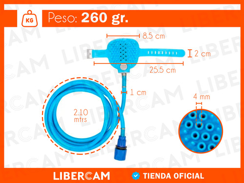 Manguera Ducha Capillo Masajeador Para Mascotas Perro Y Gato