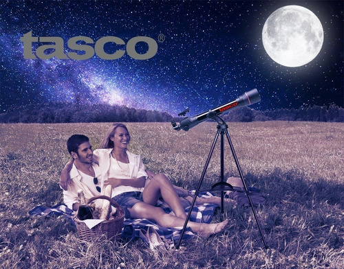 Imagen 2 de 10 de Telescopio Tasco Refractor Spacestation 800x70mm Altazimutal