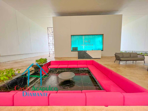 Cad Ikaroa Ph 6. Penthouse De Playa Con Terraza, Alberca, Jacuzzi Privados Y Vista Frontal Al Mar