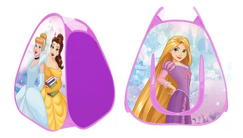 Carpita Infantil Plegable Princesas Disney C Bolso ELG 5500