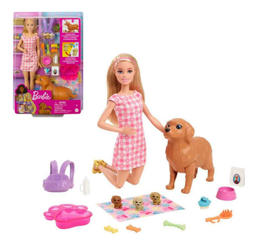 Barbie Cachorros Recién Nacidos