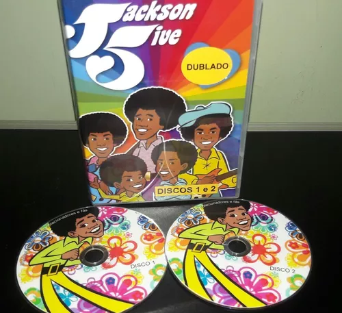 Dvd Box Jackson Five - Desenho Animado Dublado ( 2 Dvds ) - Escorrega o ...