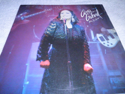 Disco Vinyl Ana Gabriel - En Vivo (ediciòn Venezuela 1990)