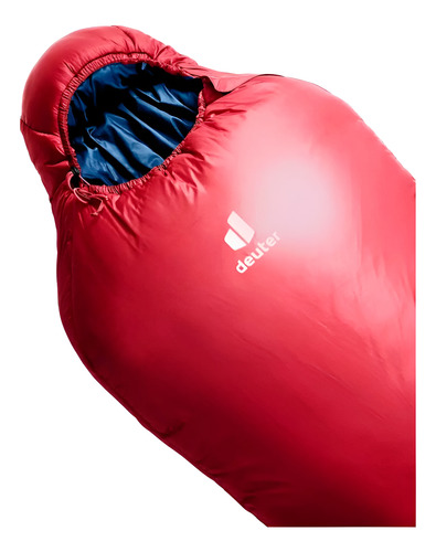 Saco De Dormir Orbit Sl Enchimento Sintético Vermelho Deuter