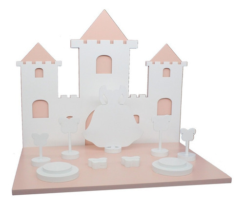 Imagem 1 de 2 de Kit Expositor Para Joias Infantil Princess(princesa)