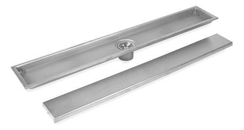 Ralo Oculto Inox Banheiro Retangular Linear Invisível 60cm