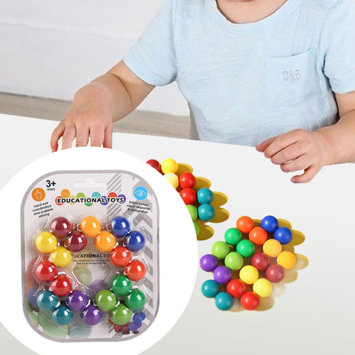 Inseparável Rainbow Ball Sensory Toys 3d Descompression