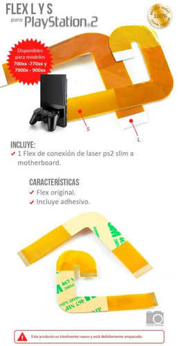 Cable Flex Para El Laser Lente Ps2 Slim 70001 Al 90001