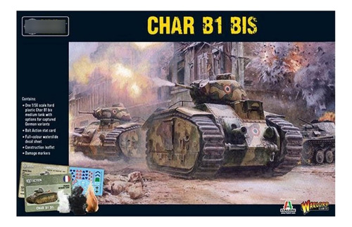 Juegos De Acción Warlord Games, Char B1 bis, Bolt  Fr80mn
