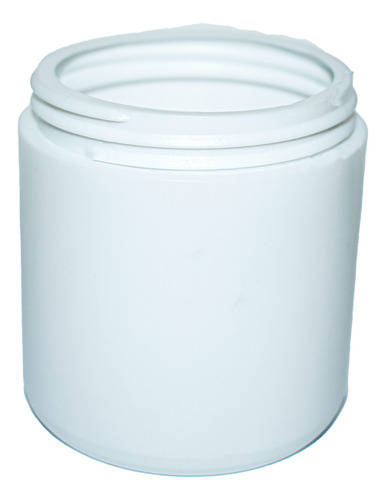 50 Frasco Tarro Pomadero 250 Ml O Gr Blanco Tapa Liner