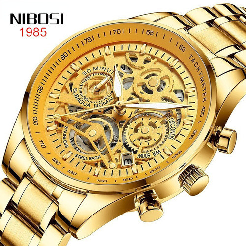 Nibosi Hollow Out Relojes De Pulsera De Cuarzo Impermeables