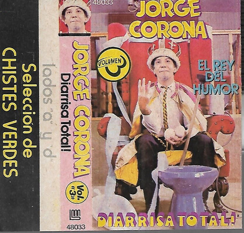 Jorge Corona Album Diarrisa Total Vol.3 Chistes Verdes