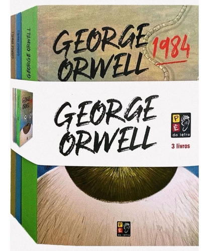 Box George Orwell - 3 Volumes, De Orwell, George., Vol. Na. Editora Pe Da Letra, Capa Mole Em Português, 2022