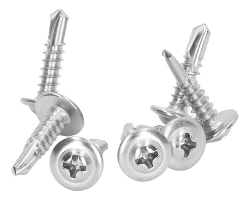 Tornillo De Acero Inoxidable Autorroscante 410 Quick Round D