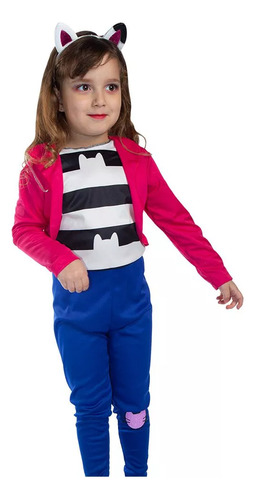 Disfraz La Casa D Muñecas Gabby Conjunto Completo Netflix Gabby 2