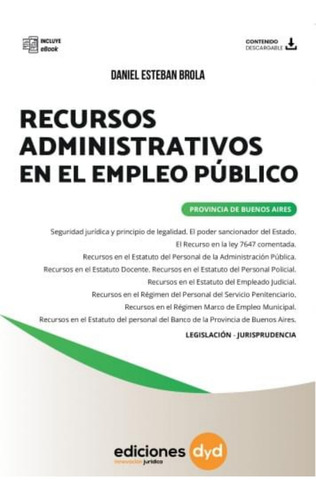 Recursos Administrativos En El Empleo Público - Brola, E.