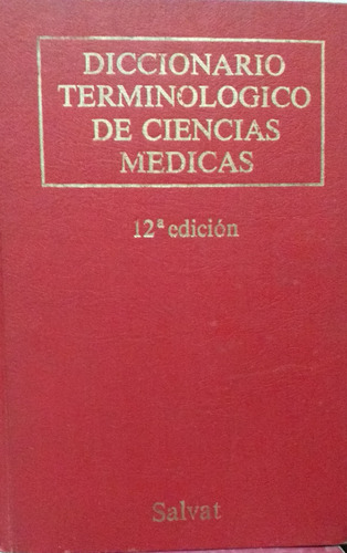 Diccionario Terminológico De Ciencias Médicas