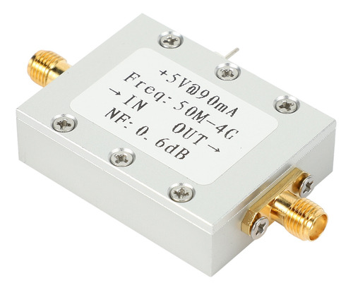 Amplificador Lna 50m-4ghz Nf=0.6db Rf De Bajo Ruido Fm Hf Vh