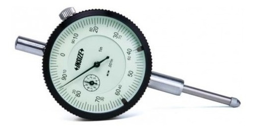 Imagen 1 de 6 de Comparador Insize 2308-10fa Dial 58mm R.0-10mm S/oreja Lec.0