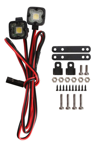 Faro Led Para Coche Crawler 1/10 Rc Axial Trx-4 Trx6 Scx10